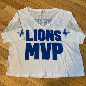 PINK Victoria's Secret Detroit Lions tee